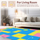 Energetic Color Splash Educational Layout(Blue)