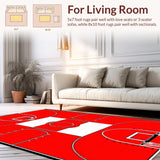 Striking Modern Sport Motif(Red)
