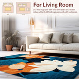 Lively Exotic Floral Aesthetic(Blue)