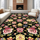 Sophisticated Black and Pink Blossom(Black)