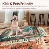 Colorful Ethnic Mosaic Inspiration(Red)