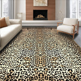 Ultra Soft Area Rug, Non Slip, Stain Resistant, Washable Area Rugs for Living Room, Bedroom, Unique Bold Animal Style(Beige)