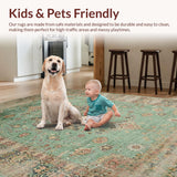 Minimalist Classic Medallion Style(Green)