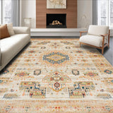 Earth Tone Damask Style(Ivory)