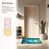 Joyful Nature Themed Artistic Touch(Blue)