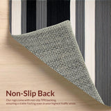 Lively Contemporary Black Beige Fusion(Black)