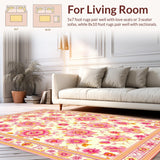 Charming Pink Textual Motif(Ivory)