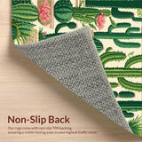 Vibrant Eclectic Desert Flora Motif(Green)