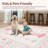 Cozy Colorful Egg and Bunny Theme(White)