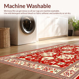 Retro Floral Ogee Motif(Red)