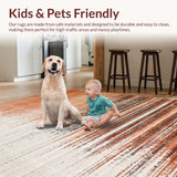 Earthtone Ombre Featuring Vintage Distressed Effect and Gradient(Orange)