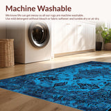 Faded Geometric Vintage Aesthetic(Blue)