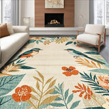 Artistic Colorful Feather Design(Beige)