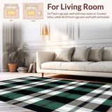 Earthy Tone Striped Farmhouse Style(Black)