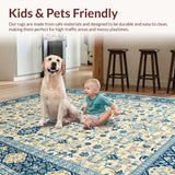 Elegant Traditional Medallion Design(Beige)