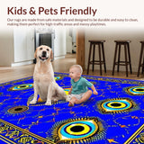 Transitional Cozy Patterned Surface(Blue)