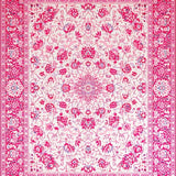 Ultra Soft Area Rug, Non Slip, Stain Resistant, Washable Area Rugs for Living Room, Bedroom, Cute Pastel Geometric Accent(Pink)