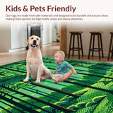 Minimalist Medallion Style with Monochrome Palette(Green)