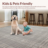 Contemporary Hued Trellis(Gray)