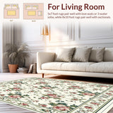 Floral Rose Runner(Ivory)