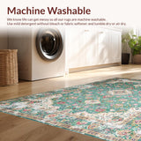 Rustic Distressed Nature Inspired Motif(Green)
