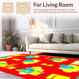 Creative Youthful Expression Motif(Red)