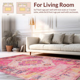 Chic Modern Multicolor Patchwork(Pink)