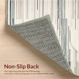 Artistic Neutral Toned Geometric Waves(Beige)