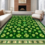 Rustic Clover Patterned Accent(Green)