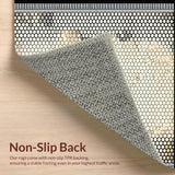 Artistic Hexagon Field Modern Black & Beige Honeycomb(Beige)