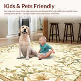 Khaki Runner Anti Fatigue Kitchen Mat for Sink Area(Beige)