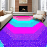 Charming Rainbow Abstract(Pink)