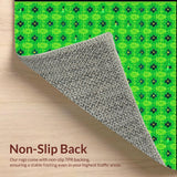 Rustic Green and Black Motif(Green)