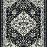 Rustic Grey Lattice Design(Black)