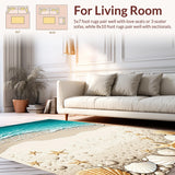 Playful Ocean Current Visual Theme(Beige)