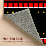Contemporary Bold Track Motif(Red)