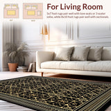 Rustic Diamond Trellis in Dark Palette(Black)