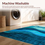 Artistic Blue Tides Visual Theme(Blue)