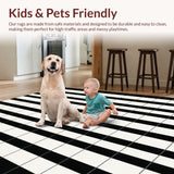 Timeless Black and White Diamond Layout(Black)