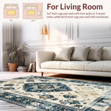 Rustic Colorful Ogee(Blue)