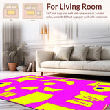 Funky Vibrant Abstract Expression(Pink)