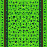 Elegant Shamrock Patterned Accent(Green)