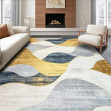 Elegant Textured Ogee Motif(Gold)