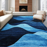 Modern Vibrant Linear Flow(Blue)