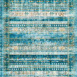 Ultra Soft Area Rug, Non Slip, Stain Resistant, Washable Area Rugs for Living Room, Bedroom, Coastal Nautical Sea Rug(Blue)