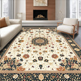 Ultra Soft Area Rug, Non Slip, Stain Resistant, Washable Area Rugs for Living Room, Bedroom, Rustic Tan Fluffy for Office(Beige)