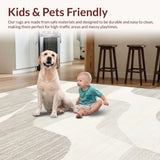 Contemporary Two Tone Wave(Beige)