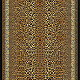 Ultra Soft Area Rug, Non Slip, Stain Resistant, Washable Area Rugs for Living Room, Bedroom, Luxurious Soft Textured Pattern(Brown)