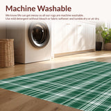Contemporary Earth Tone Checkered(Green)