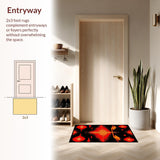 Contemporary Volcanic Color Fusion(Red)